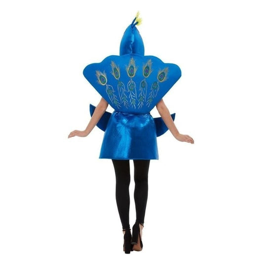 Deluxe Peacock Costume Adult Blue 2
