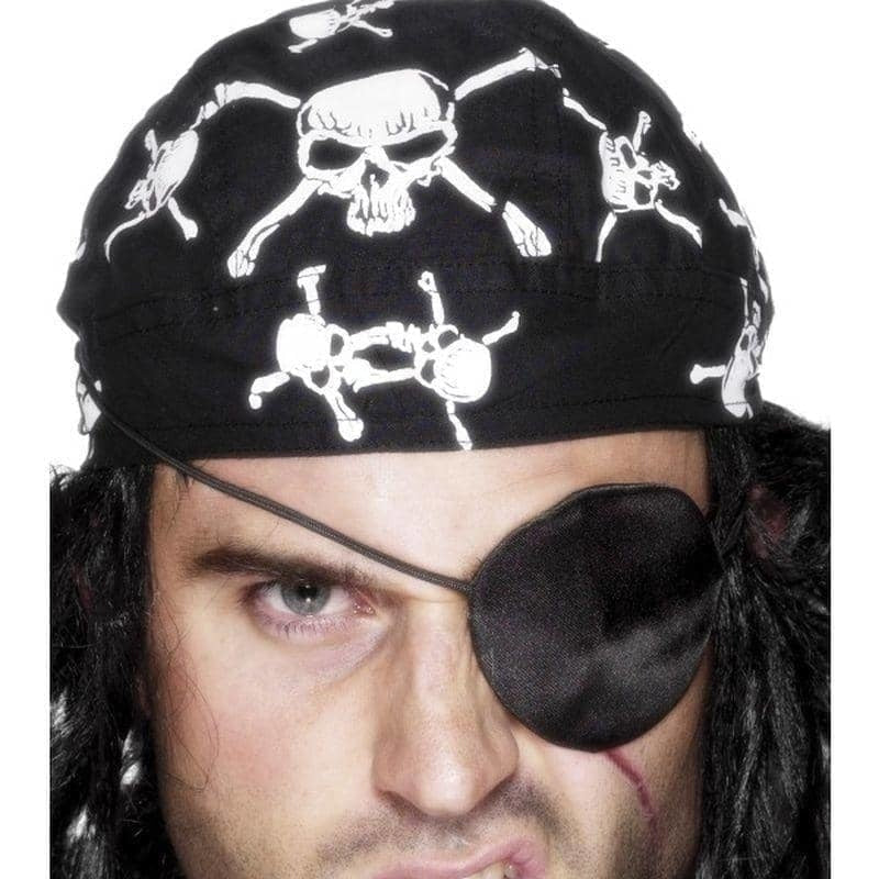 Deluxe Pirate Eyepatch Adult Black_1
