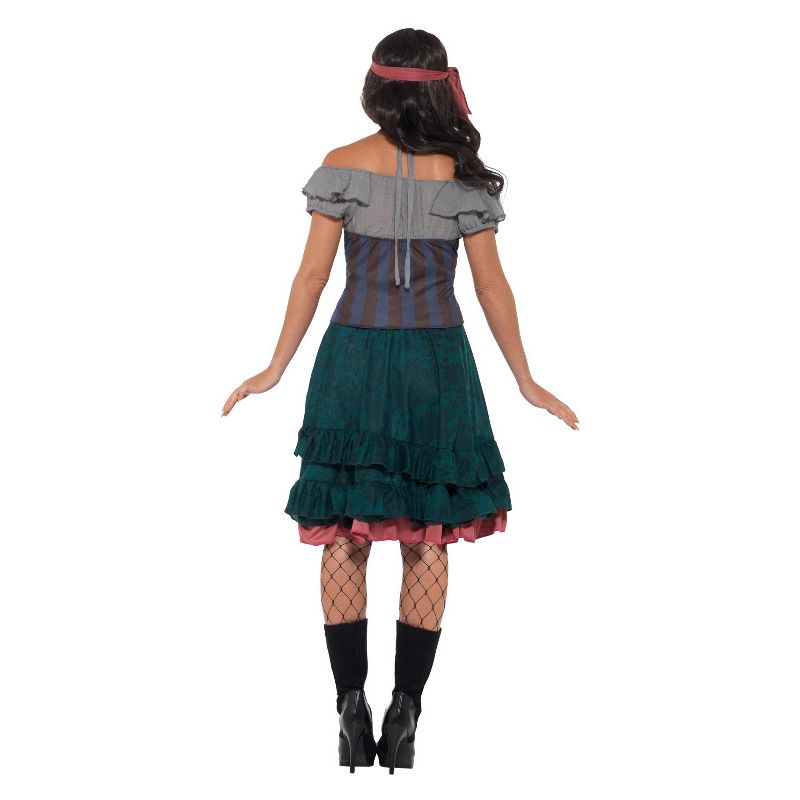 Deluxe Pirate Wench Costume Multi-Coloured Adult_2