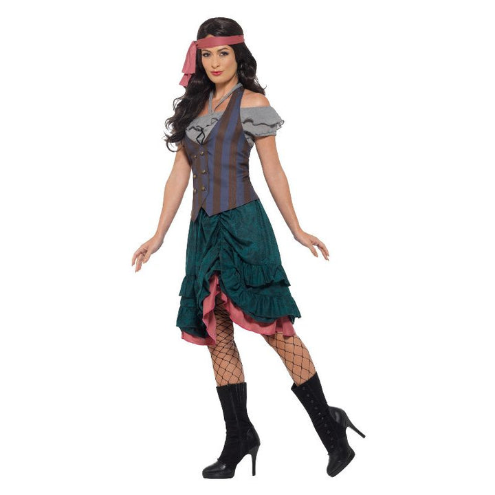 Deluxe Pirate Wench Costume Multi-Coloured Adult_3