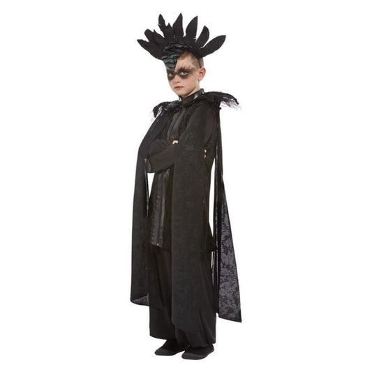 Deluxe Raven Prince Costume Black 2
