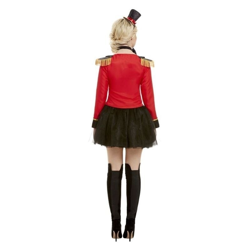 Deluxe Ringmaster Lady Costume Adult Red_2