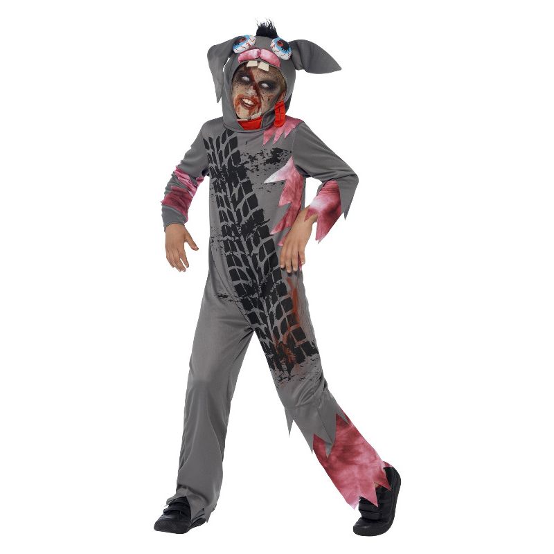 Deluxe Roadkill Pet Costume Grey Child 1