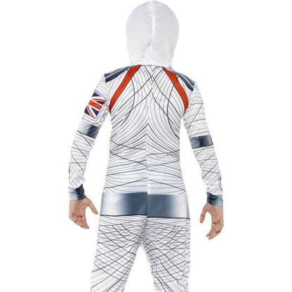 Deluxe Spaceman Costume Kids White 2