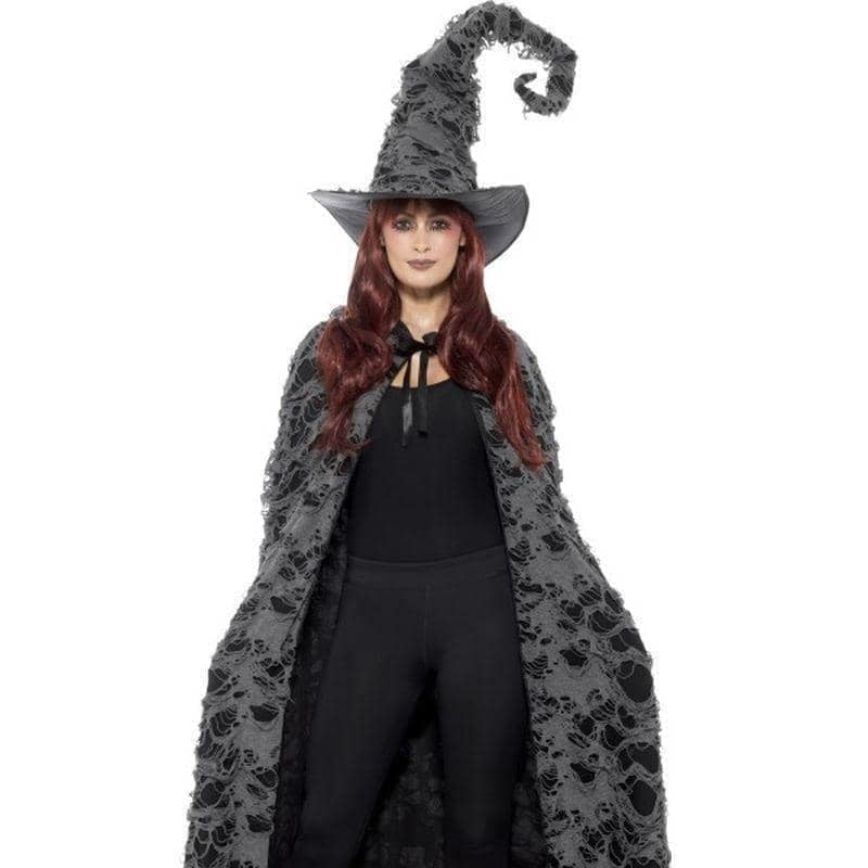 Deluxe Spellcaster Cape Adult Grey_1