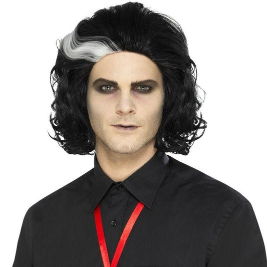 Deluxe Vampire Metal Medallion Necklace Adult Silver 1