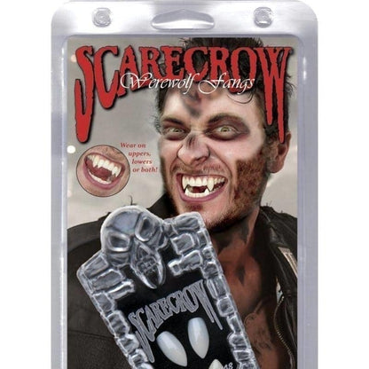 Deluxe Werewolf Fangs Adult White 1