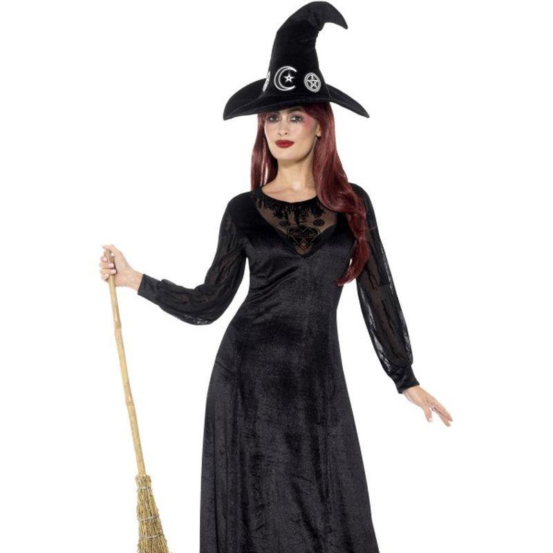 Deluxe Witch Craft Costume Adult Black 1
