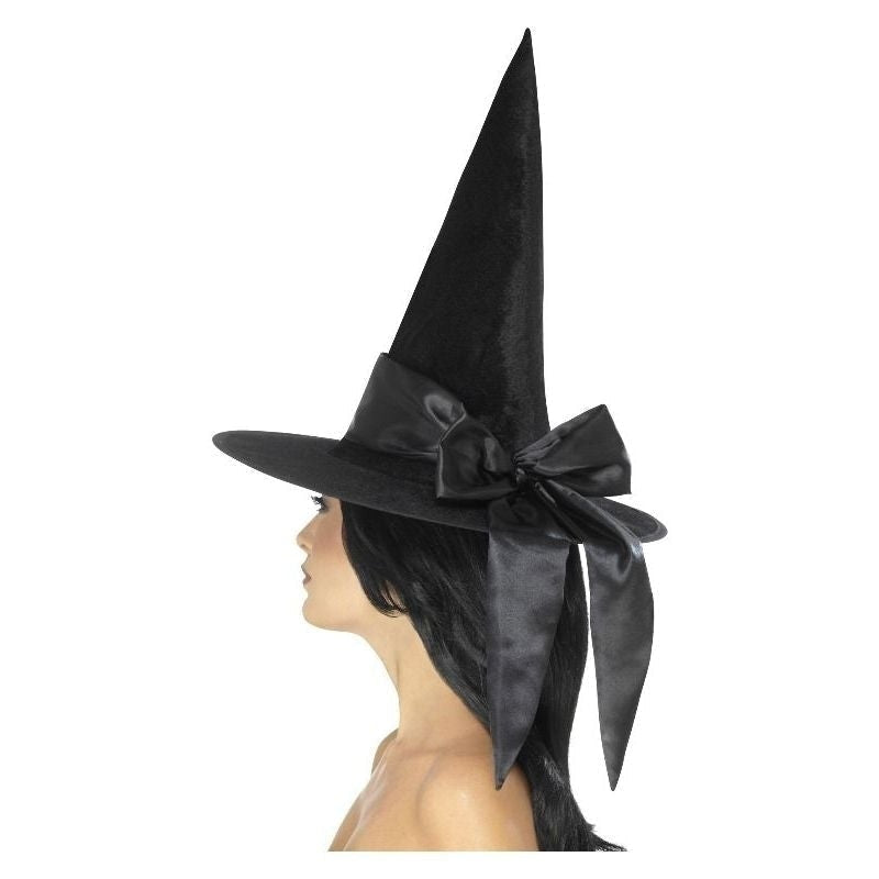Size Chart Deluxe Witch Hat Adult Black