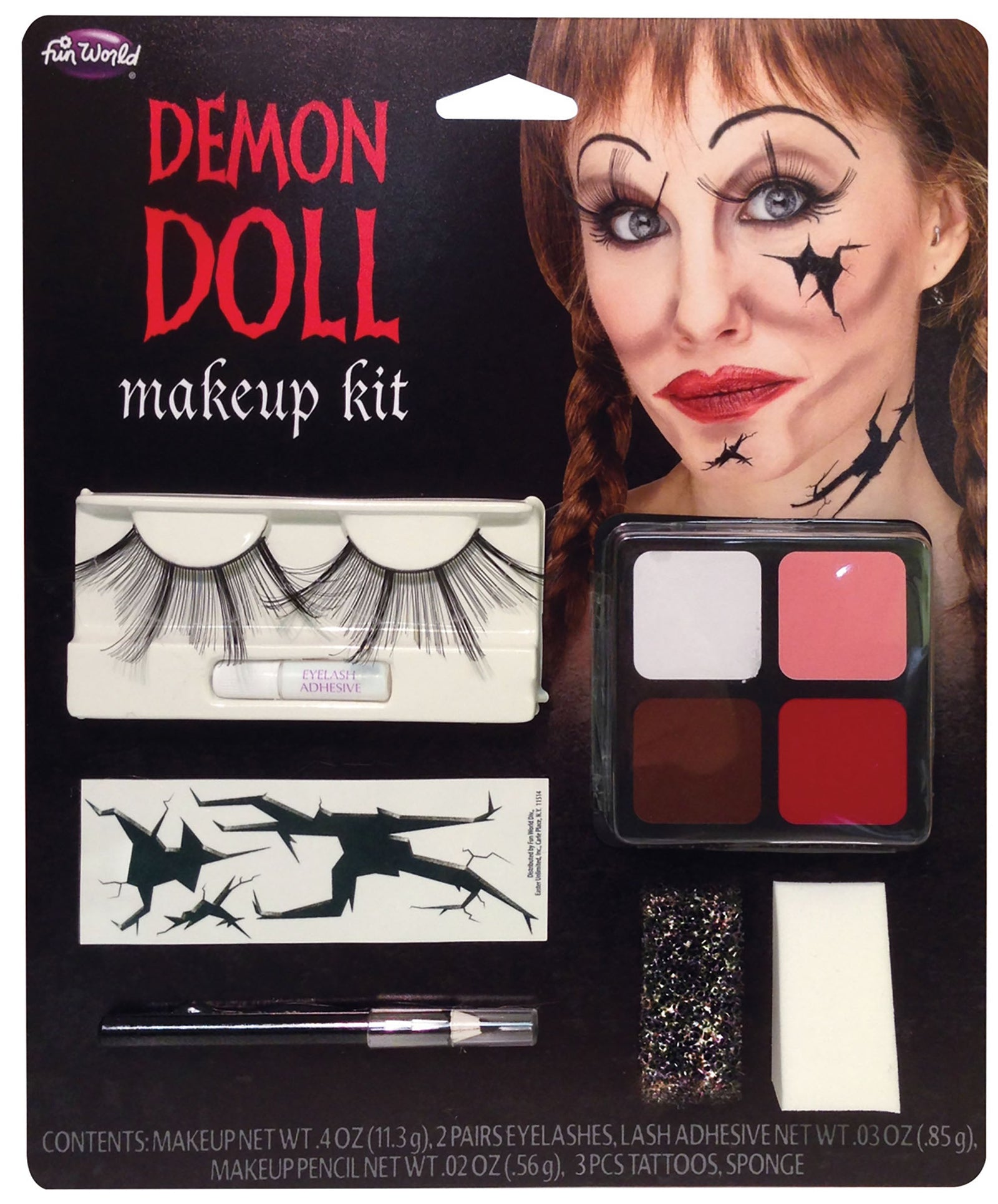 Demon Doll Makeup Kit Make Up Female 1