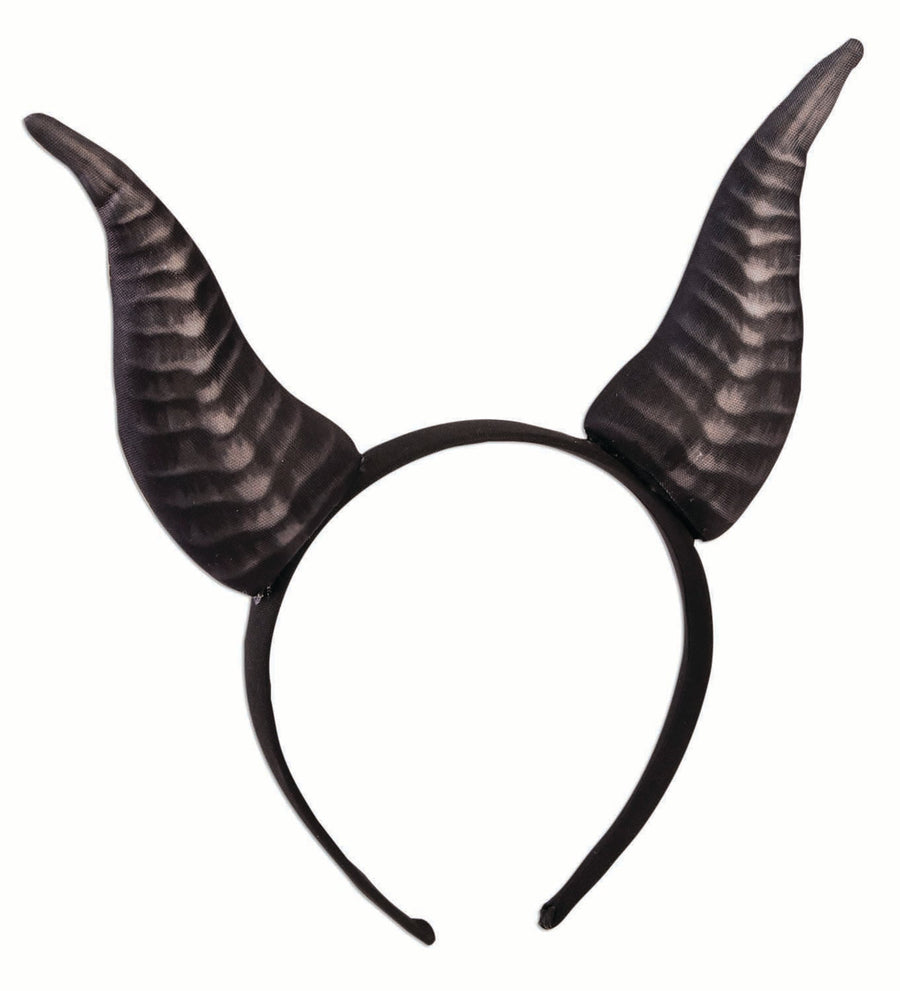 Demon Horns Headband Black_1