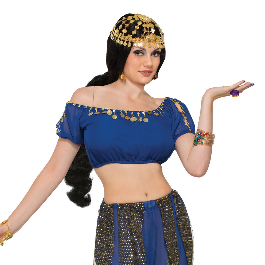 Desert Princess Coin Headpiece Costume Accessories Female_1