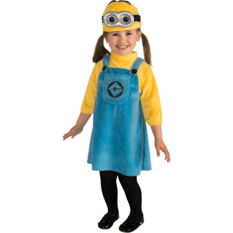 Size Chart Despicable Me 2 Girls Minion Costume