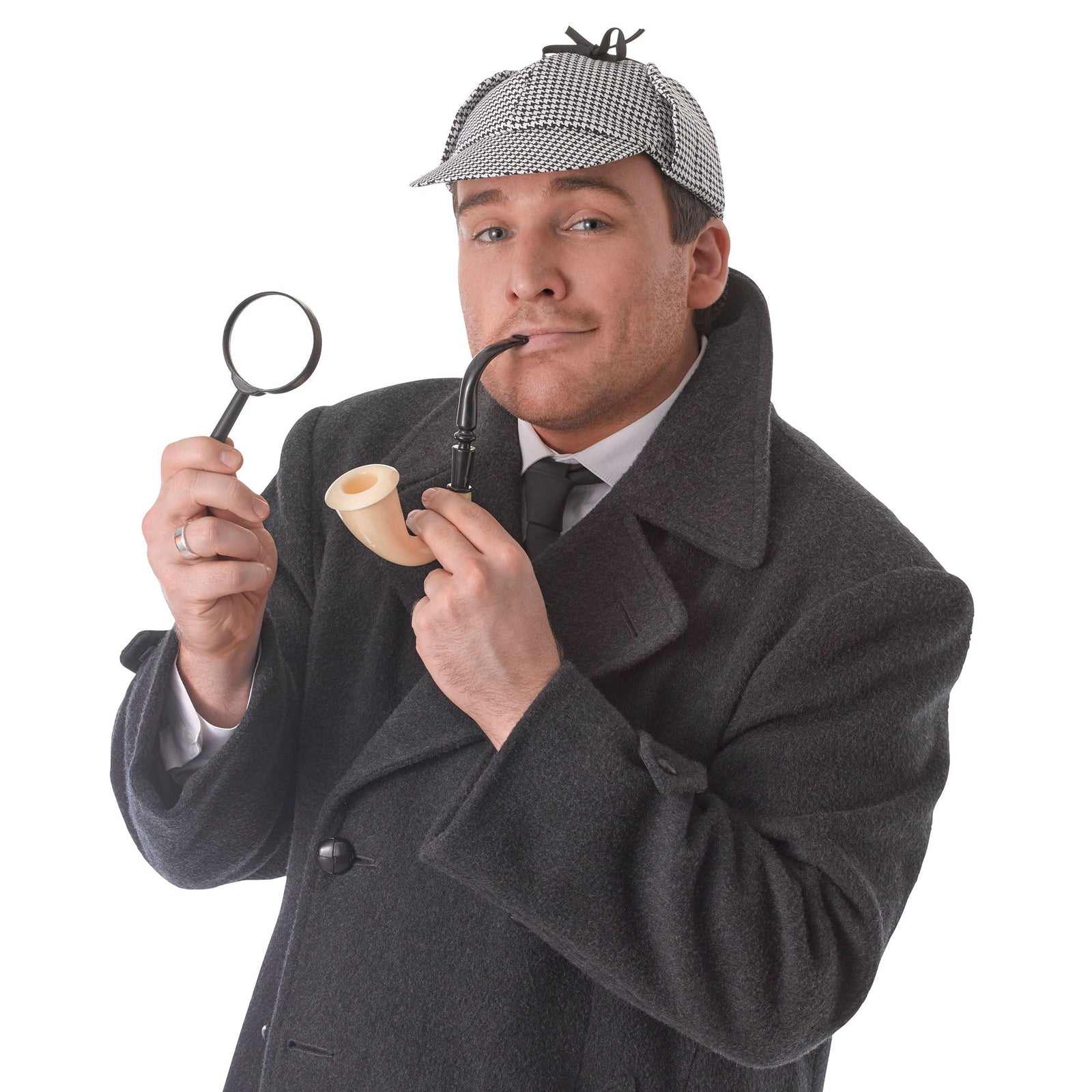 Detective Costume Kit Instant Sherlock Disguise 1