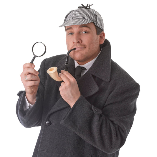 Detective Costume Kit Instant Sherlock Disguise 1