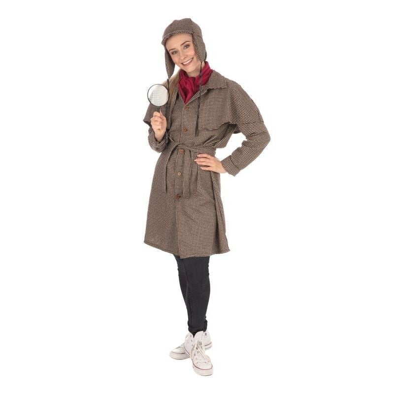 Detective Woman Sherlock Holmes Costume 1