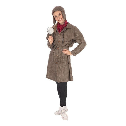 Detective Woman Sherlock Holmes Costume 1
