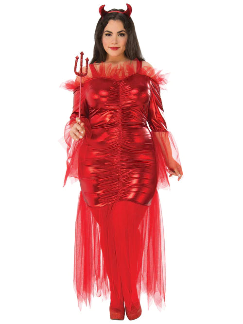 Devil Adult Plus Costume 1