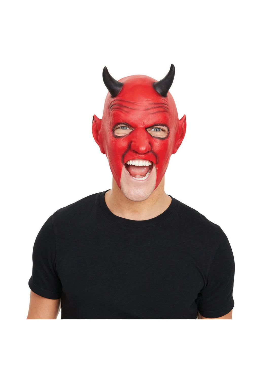 Size Chart Devil Latex Mask Mouth Free