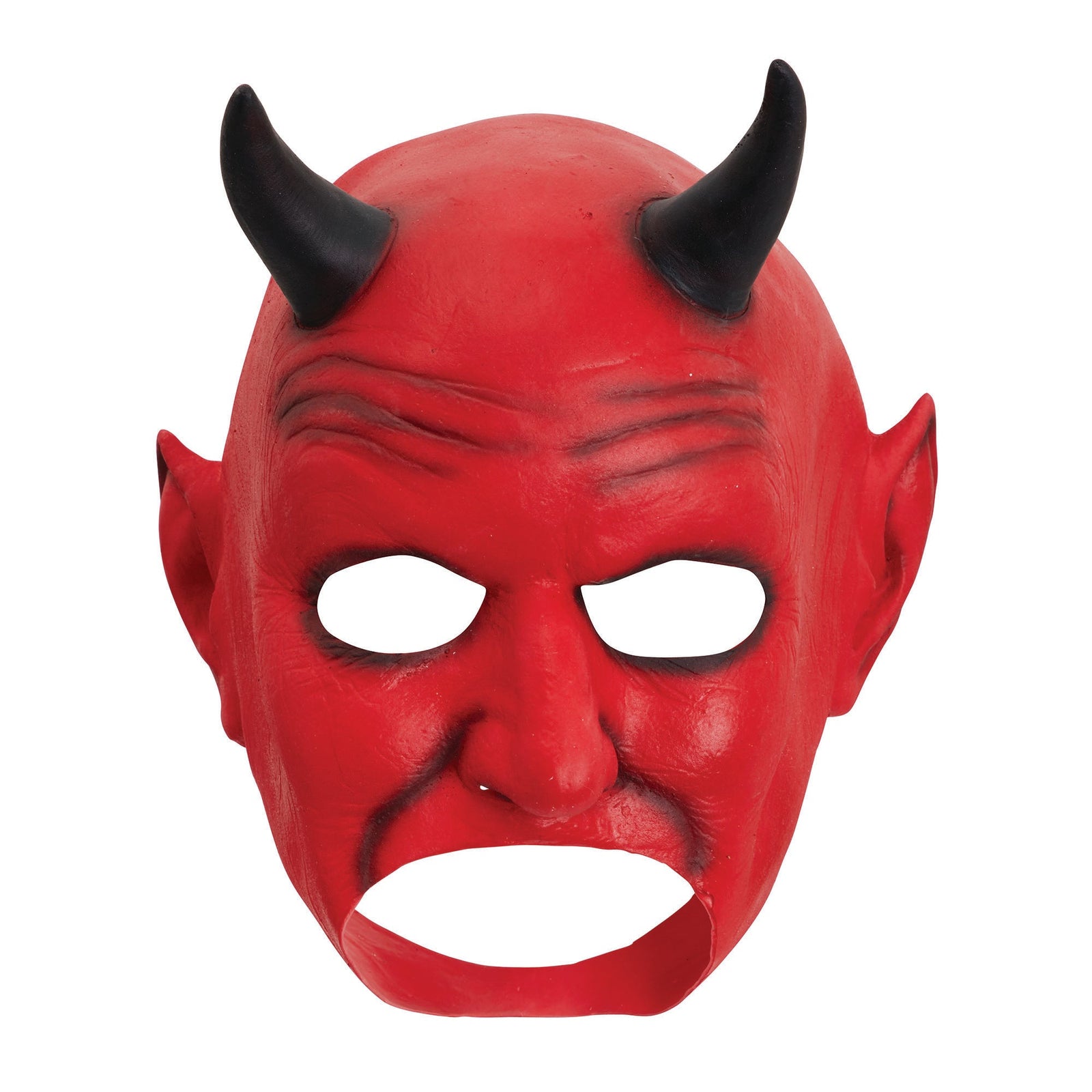 Devil Latex Mask Mouth Free 1