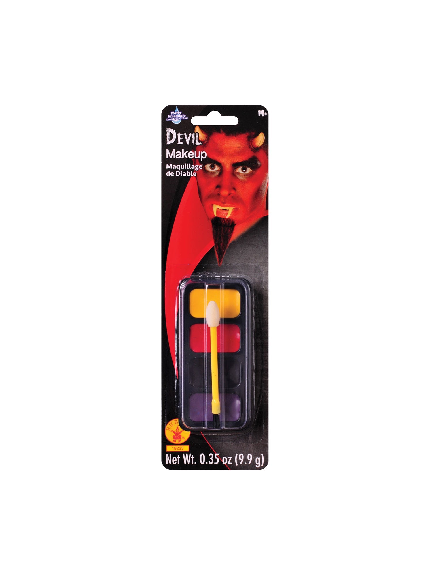 Devil Make-Up Halloween Face Paint 1