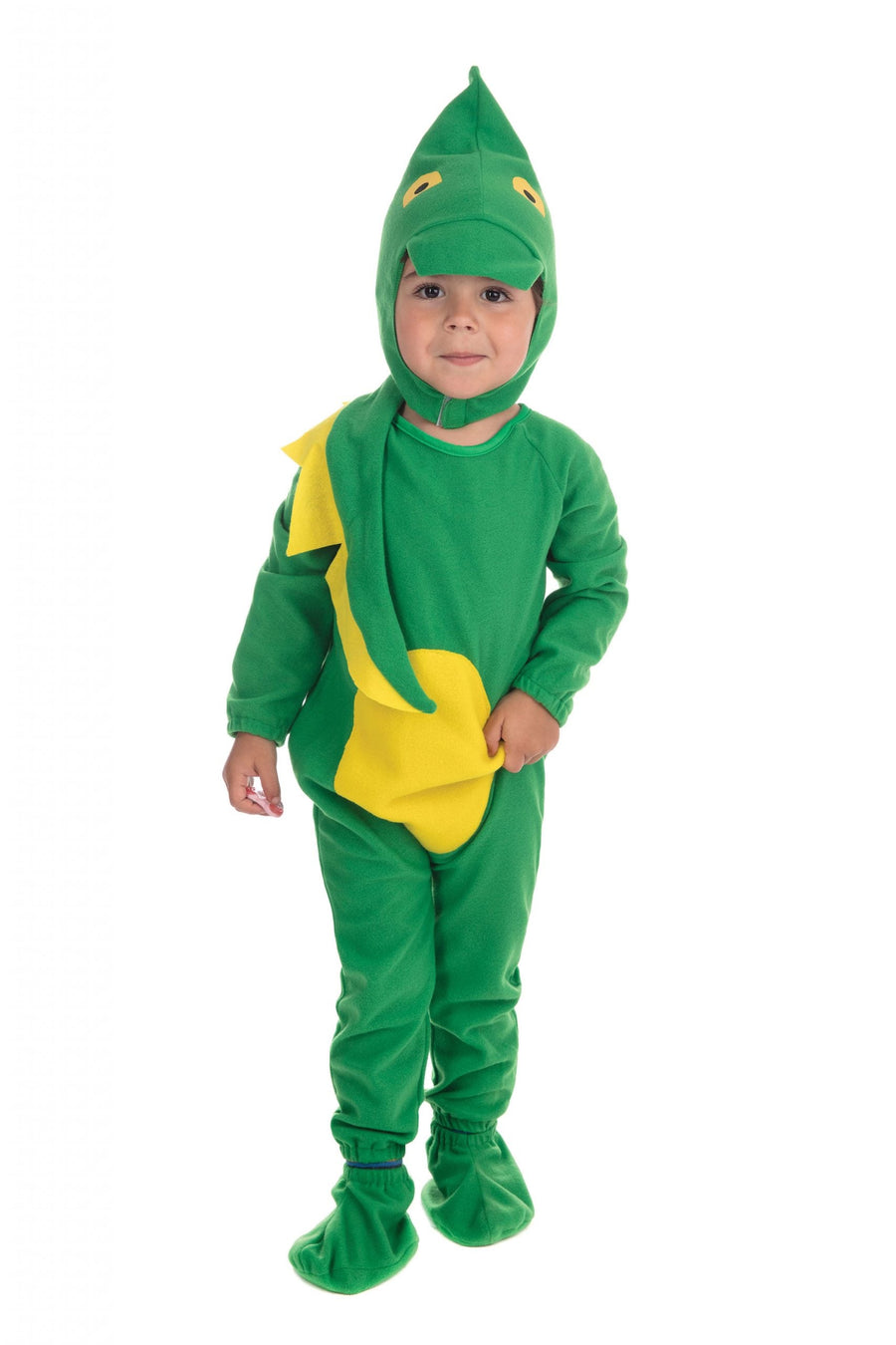 Dinosaur Toddler Costume Green Jumpsuit_1