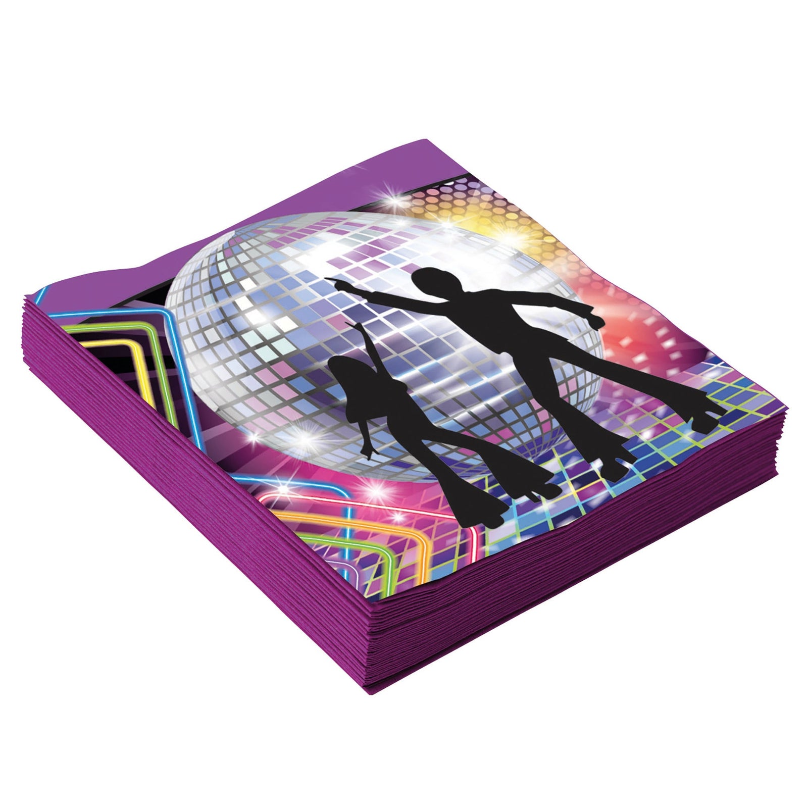 Disco Large Napkin 16pcs Party Goods 1