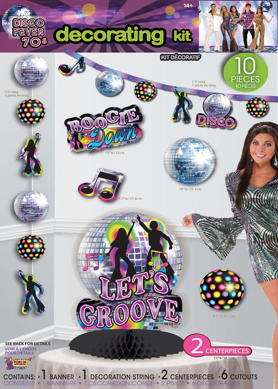 Disco Party Decorating Kit 12pc Goods_1