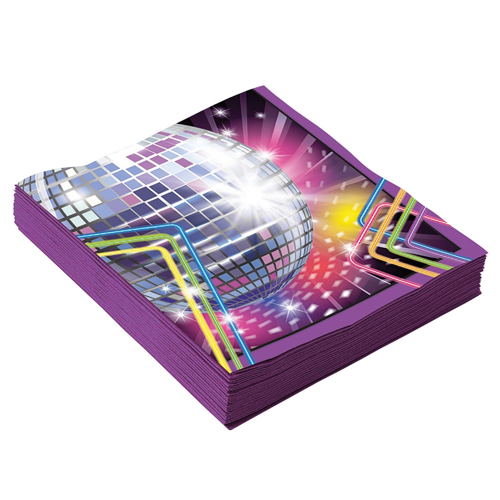 Disco Small Napkin 16pcs Party Goods 1