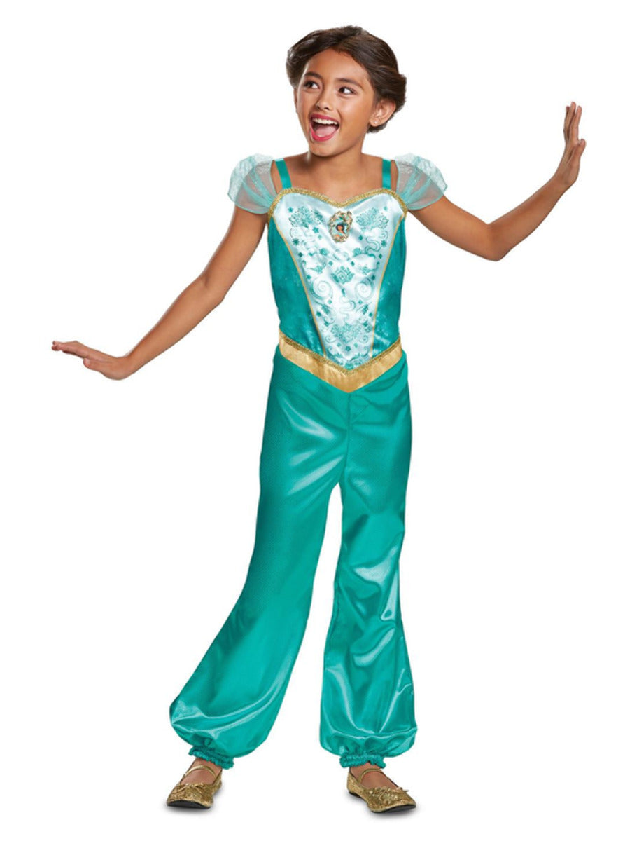 Disney Aladdin Jasmine Childs Classic Jumpsuit with Cameo 1