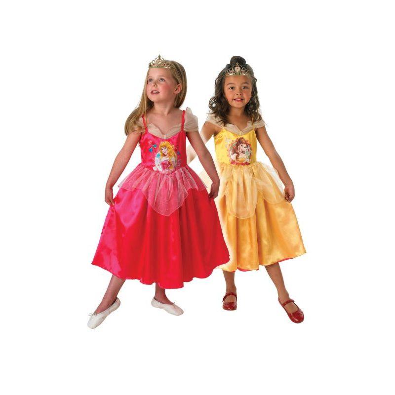Disney Aurora To Belle Reversible Kids Costume 1
