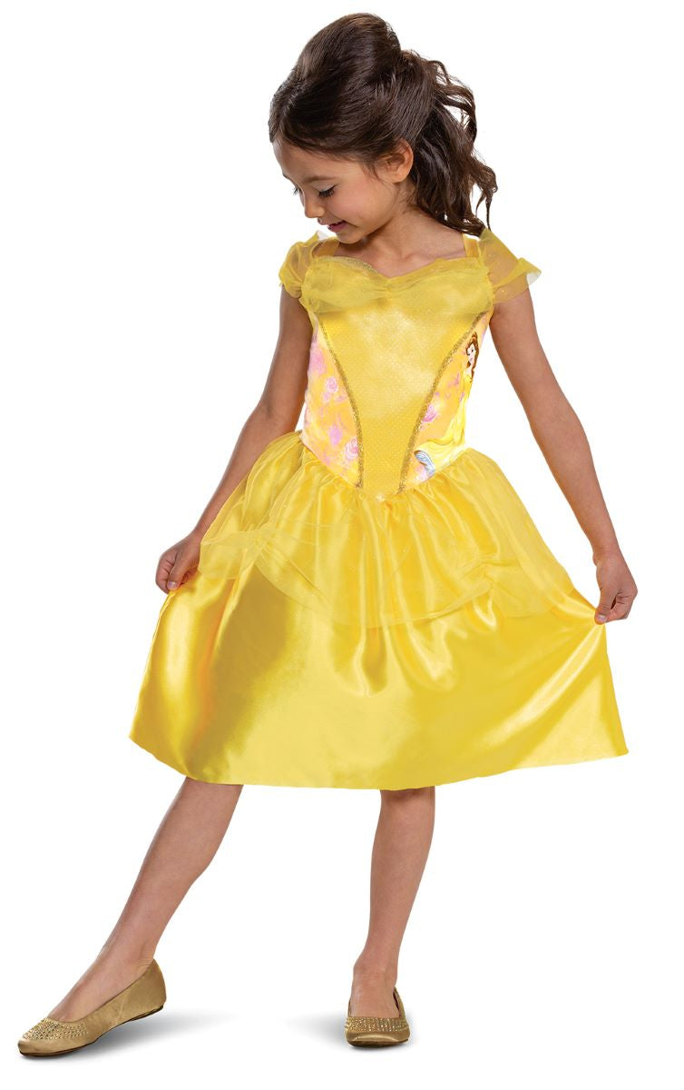 Disney Belle Costume Child Yellow Dress 1