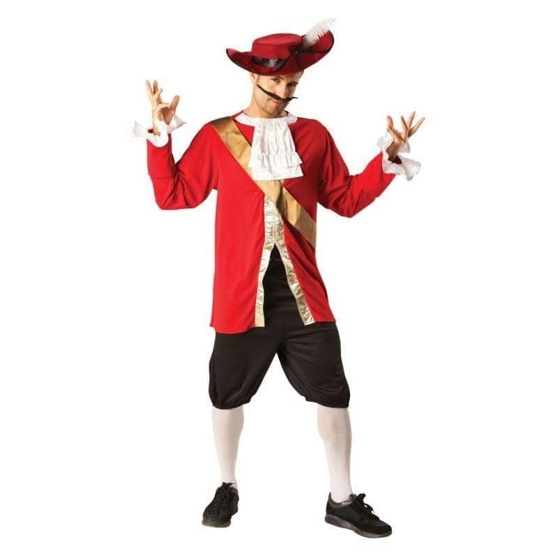 Disney Captain Hook Costume Adult Fancy Dress_1