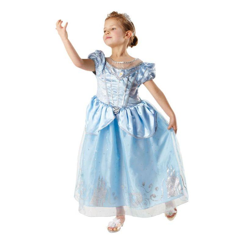Disney Cinderella Anniversary Costume Childrens Kids Fancy Dress 1