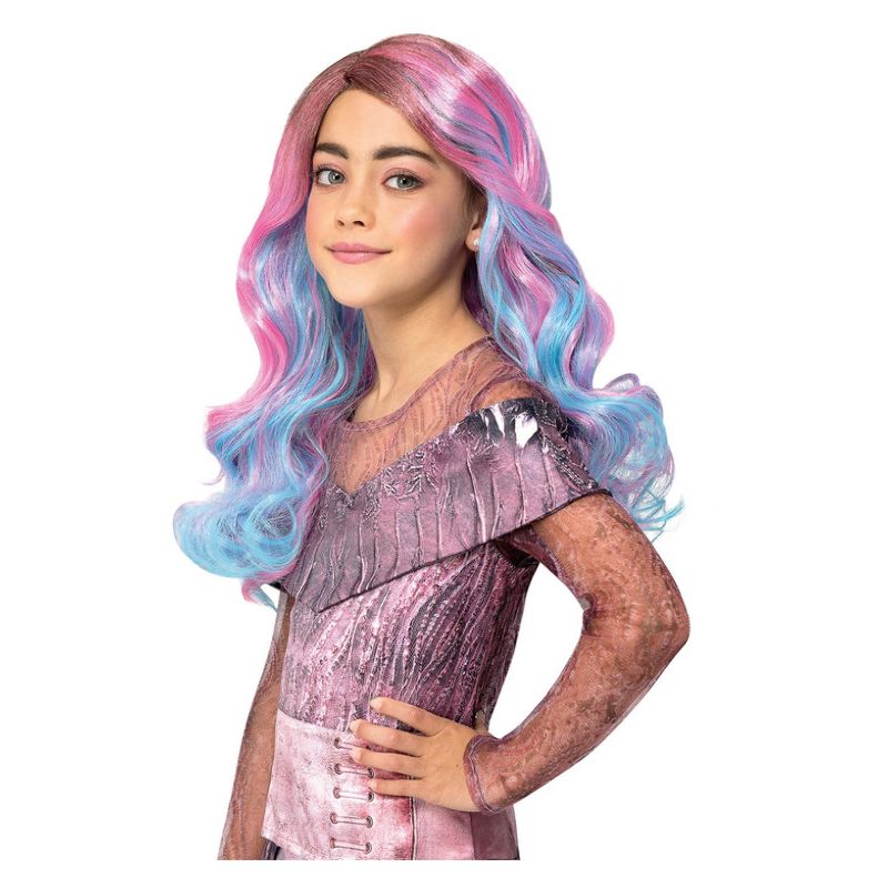 Disney Descendants Audrey Wig Child Pink Purple 1