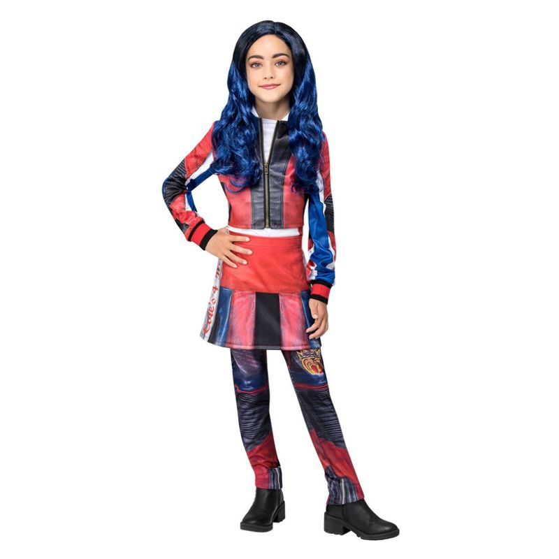 Disney Descendants Evie Costume Child Blue Red White Black 1