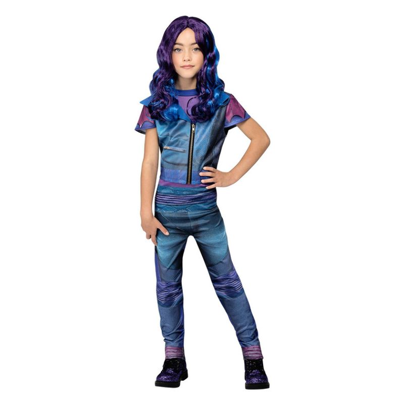Disney Descendants Mal Costume Child Black Purple 1