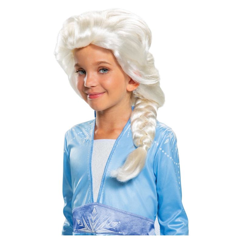 Disney Frozen 2 Elsa Wig Child White 1