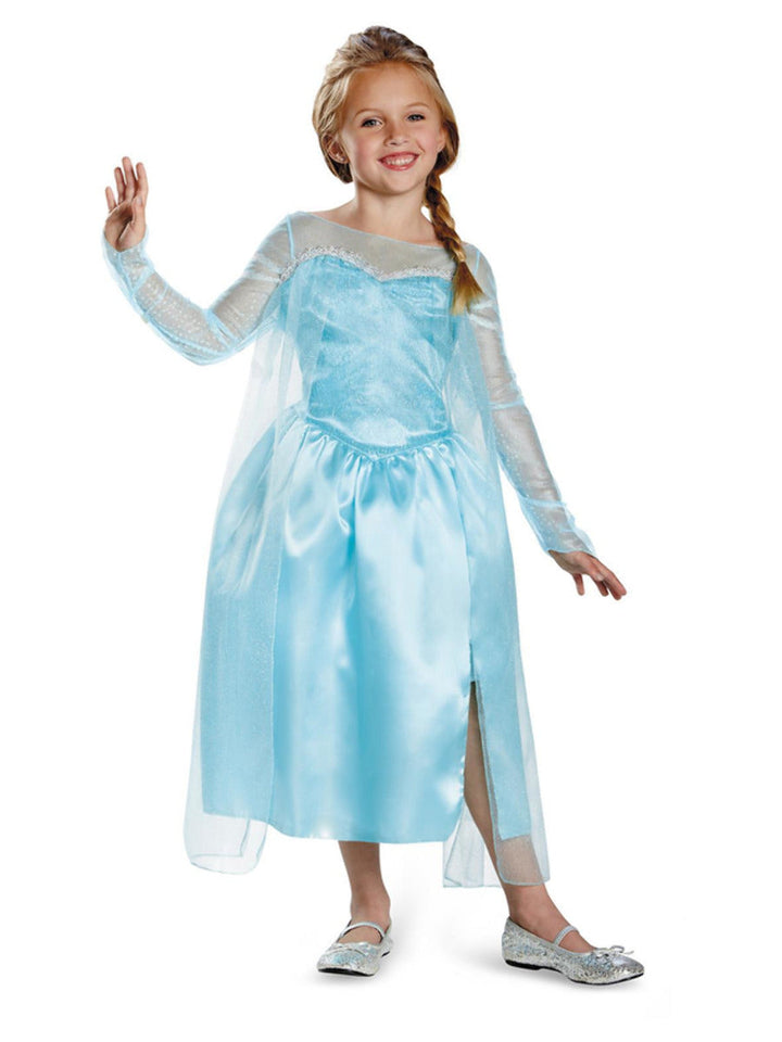 Disney Frozen Elsa Classic Costume Child Blue Dress_1