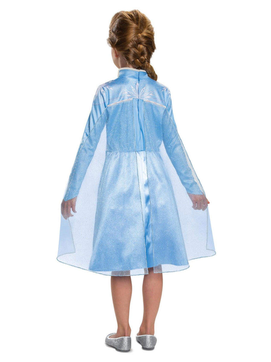 Disney Frozen Elsa Travelling Classic Costume Child Blue Dress 2