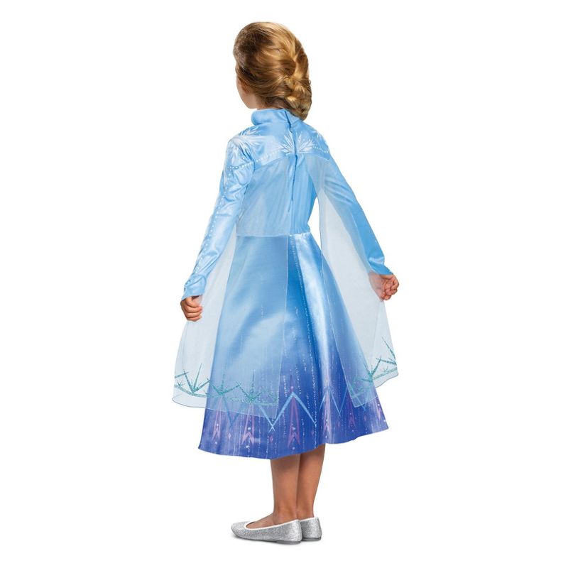 Disney Frozen Elsa Travelling Deluxe Costume Child Blue 2