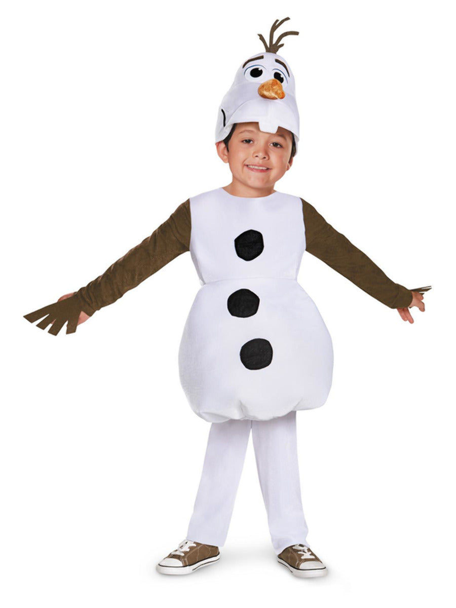 Disney Frozen Olaf Deluxe Costume Child Snowman Jumpsuit 1