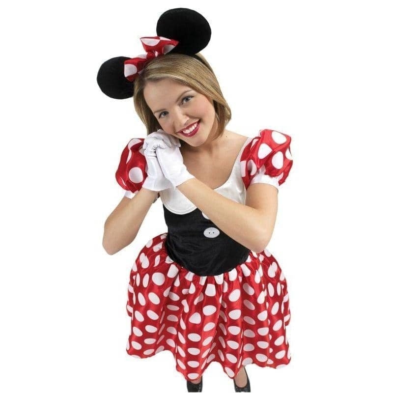 Disney Minnie Mouse Licensed Ladies Fancy Dress Costume 1