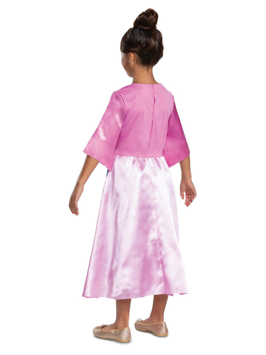 Disney Mulan Costume Child Pink Dress with Cameo 2