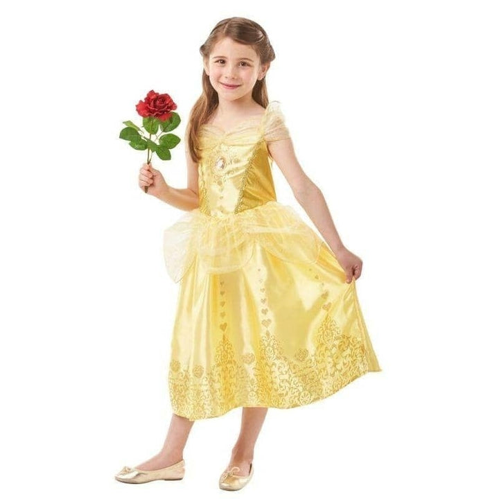 Disney Princess Belle “ Gem” Fancy Dress Costume_1