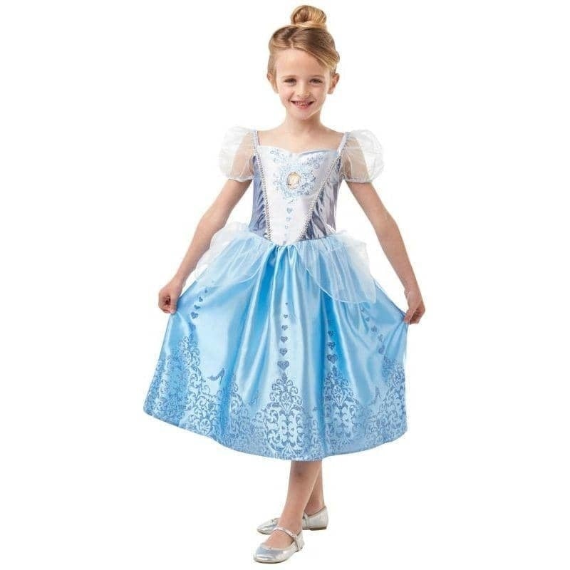Disney Princess Cinderella “ Gem” Fancy Dress Costume 1