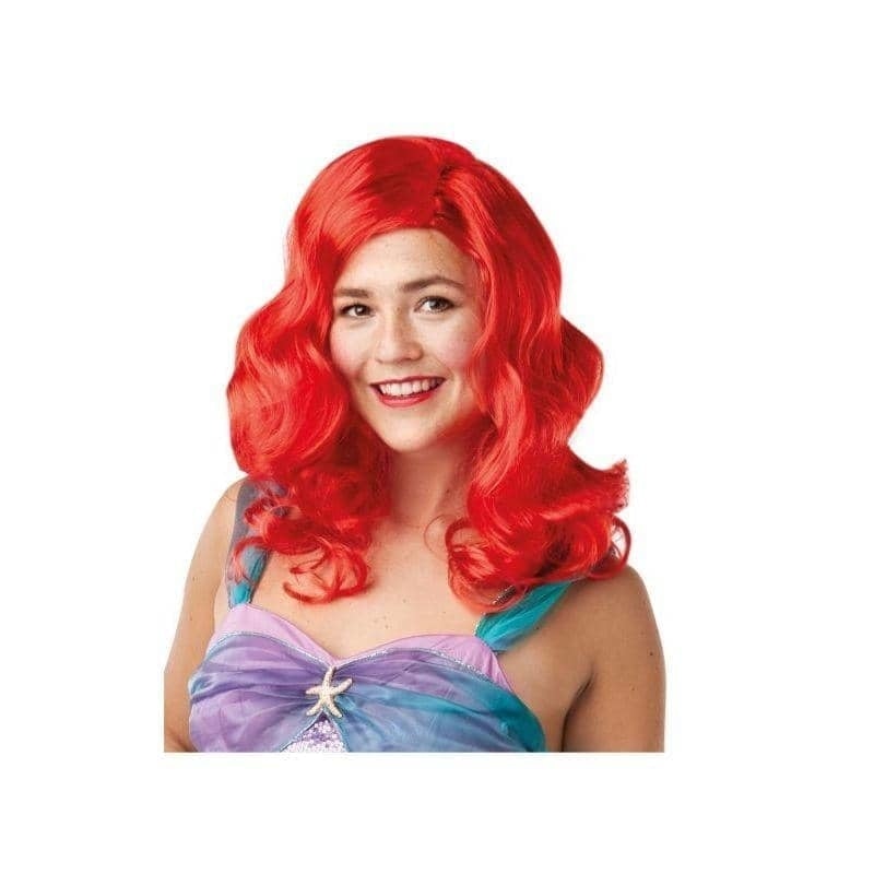 Disney Princess Little Mermaid Ariel Adult Wig_1