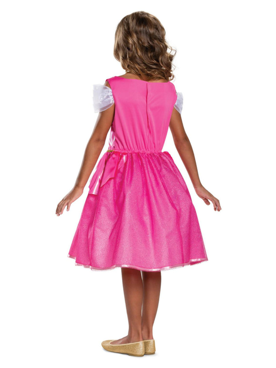 Disney Sleeping Beauty Aurora Deluxe Costume Child Pink Dress with Cameo 2