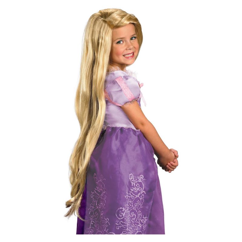 Disney Tangled Rapunzel Wig Child Blonde 1