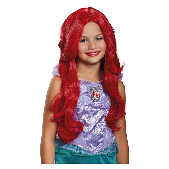 Disney The Little Mermaid Ariel Wig Deluxe Child_1